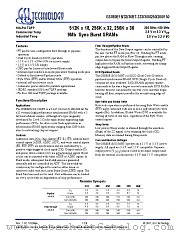 GS880E18B datasheet pdf GSI Technology