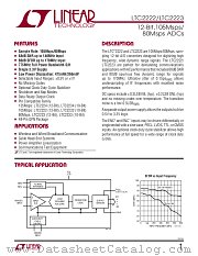 LTC2222 datasheet pdf Linear Technology