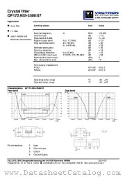 QF172.955-3500/07 datasheet pdf Vectron