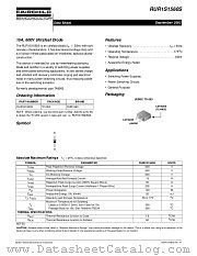 RUR1S1560S9A datasheet pdf Fairchild Semiconductor