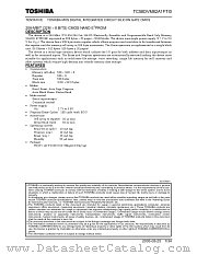 TC58DVM82A1FTI datasheet pdf TOSHIBA