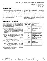 DC427A datasheet pdf Linear Technology