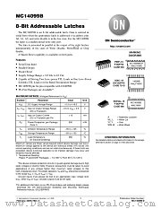 MC14099BCP datasheet pdf ON Semiconductor