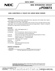 UPD8873 datasheet pdf NEC