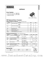 KST55MTF datasheet pdf Fairchild Semiconductor