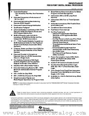 SM320VC5409GGU10EP datasheet pdf Texas Instruments