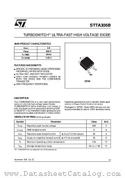 STTA306B-TR datasheet pdf ST Microelectronics