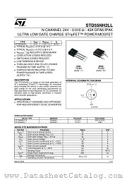 STD55NH2LL-1 datasheet pdf ST Microelectronics