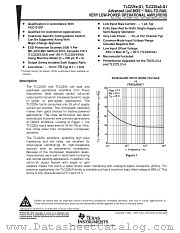TLC2254MJB datasheet pdf Texas Instruments