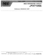 UPD71055C-10 datasheet pdf NEC