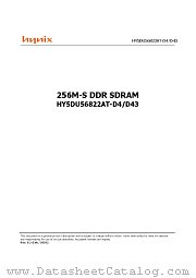 HY5DU56822AT -D4 datasheet pdf Hynix Semiconductor