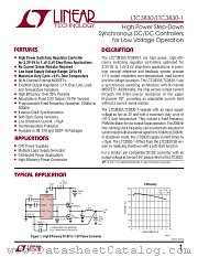 LTC3830-1 datasheet pdf Linear Technology