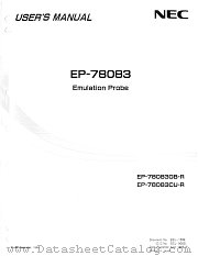 EP-78083GB-R datasheet pdf NEC