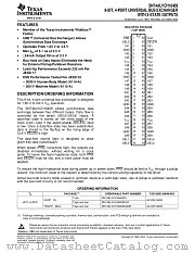 SN74ALVCH16409DLR datasheet pdf Texas Instruments