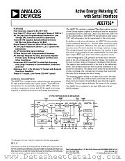 ADE7756ARS datasheet pdf Analog Devices