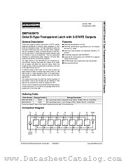 DM74AS573N datasheet pdf Fairchild Semiconductor