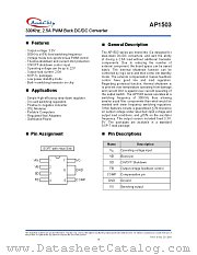 AP1503 datasheet pdf Anachip