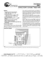 CY62158DV30LL-55BVI datasheet pdf Cypress