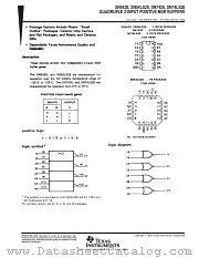 SNJ5428W datasheet pdf Texas Instruments