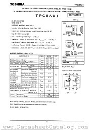 TPC8A01 datasheet pdf TOSHIBA