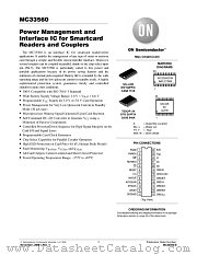 MC33560 datasheet pdf ON Semiconductor
