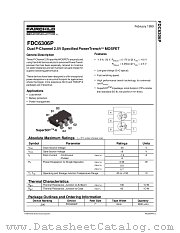 FDC6306P_NF40 datasheet pdf Fairchild Semiconductor