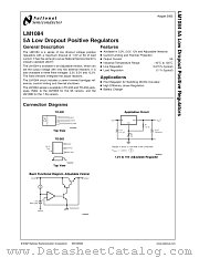 LM1084IS-5.0 datasheet pdf National Semiconductor
