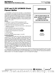 MPC9446 datasheet pdf Freescale (Motorola)