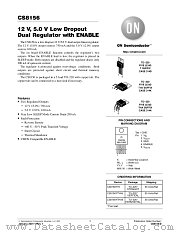 CS8156YTVA5 datasheet pdf ON Semiconductor