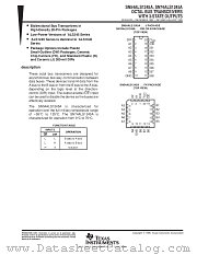 SN74ALS1245ADWR datasheet pdf Texas Instruments