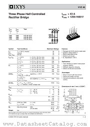 VVZ40-16IO1 datasheet pdf IXYS