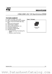 M68AR256ML70ZB6F datasheet pdf ST Microelectronics