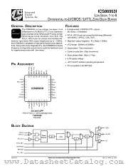 ICS86953I datasheet pdf Texas Instruments