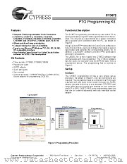 CY3672 datasheet pdf Cypress