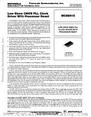 MC88916 datasheet pdf Freescale (Motorola)