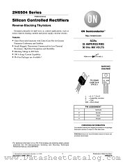 2N6507T datasheet pdf ON Semiconductor