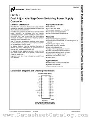 LM2641MTC-ADJ datasheet pdf National Semiconductor