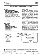 TPS3618 datasheet pdf Texas Instruments