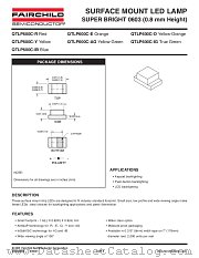 QTLP600CIBTR datasheet pdf Fairchild Semiconductor