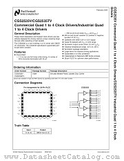 CGS2535VX datasheet pdf National Semiconductor