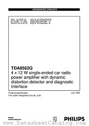 TDA8562Q/N1/S420 datasheet pdf Philips