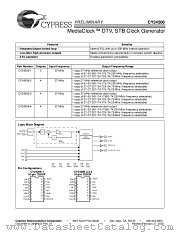 CY24206ZC-4 datasheet pdf Cypress