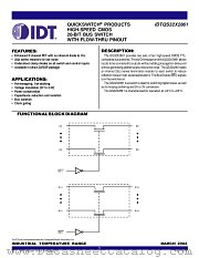 QS32X2861Q1 datasheet pdf IDT