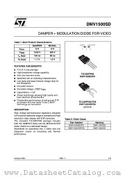DMV1500SDFD datasheet pdf ST Microelectronics