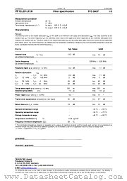 TFS300F datasheet pdf Vectron