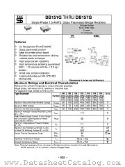 DBS152G datasheet pdf Taiwan Semiconductor