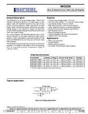 MIC5238 datasheet pdf Micrel Semiconductor