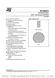 ST16SF41 datasheet pdf ST Microelectronics