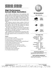 UC3845BVD datasheet pdf ON Semiconductor