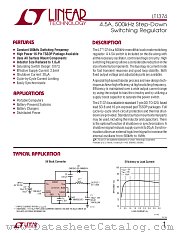 LT1374HV datasheet pdf Linear Technology